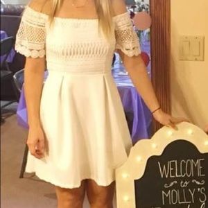 Francesca white dress